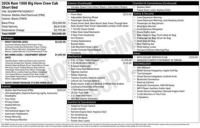 2026 RAM 1500 Base — photo 1 of 13