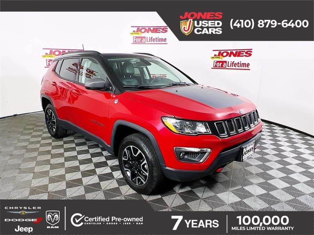 2019 Jeep Compass Trailhawk — photo 1 of 38