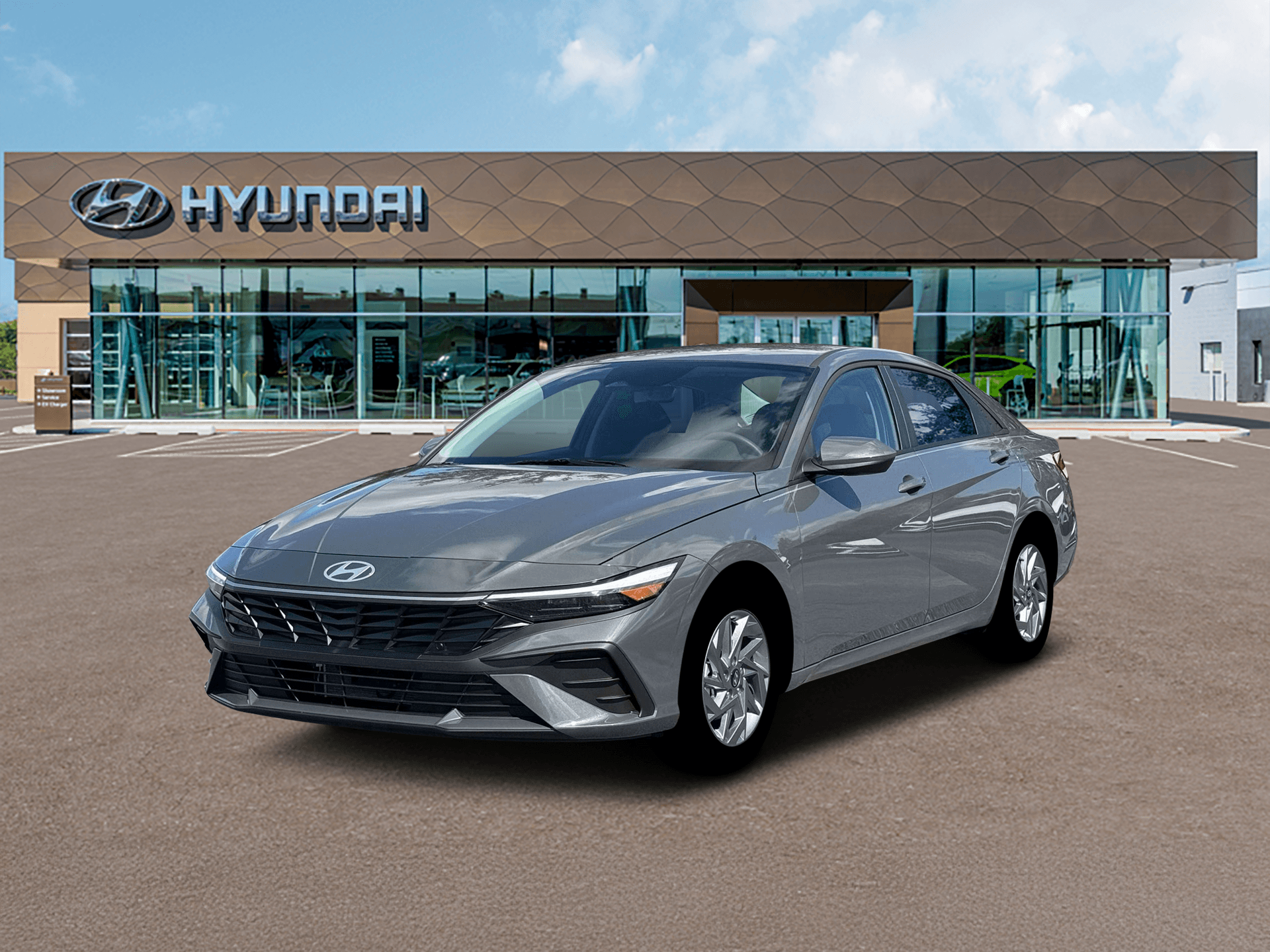 2026 Hyundai Elantra Hybrid Blue — photo 1 of 19
