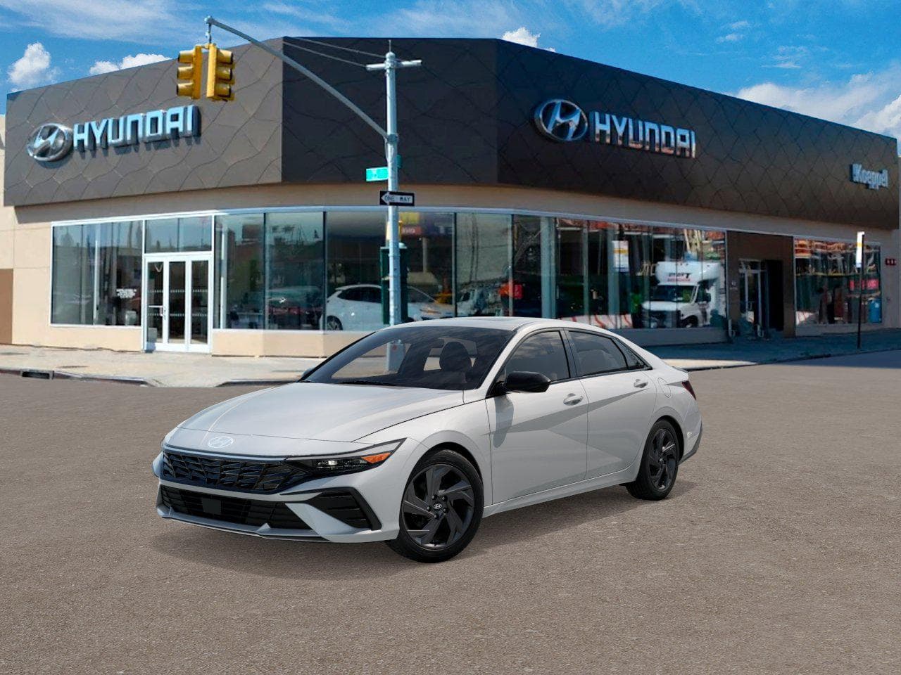 2026 Hyundai Elantra Hybrid SEL Sport Plus — photo 1 of 17