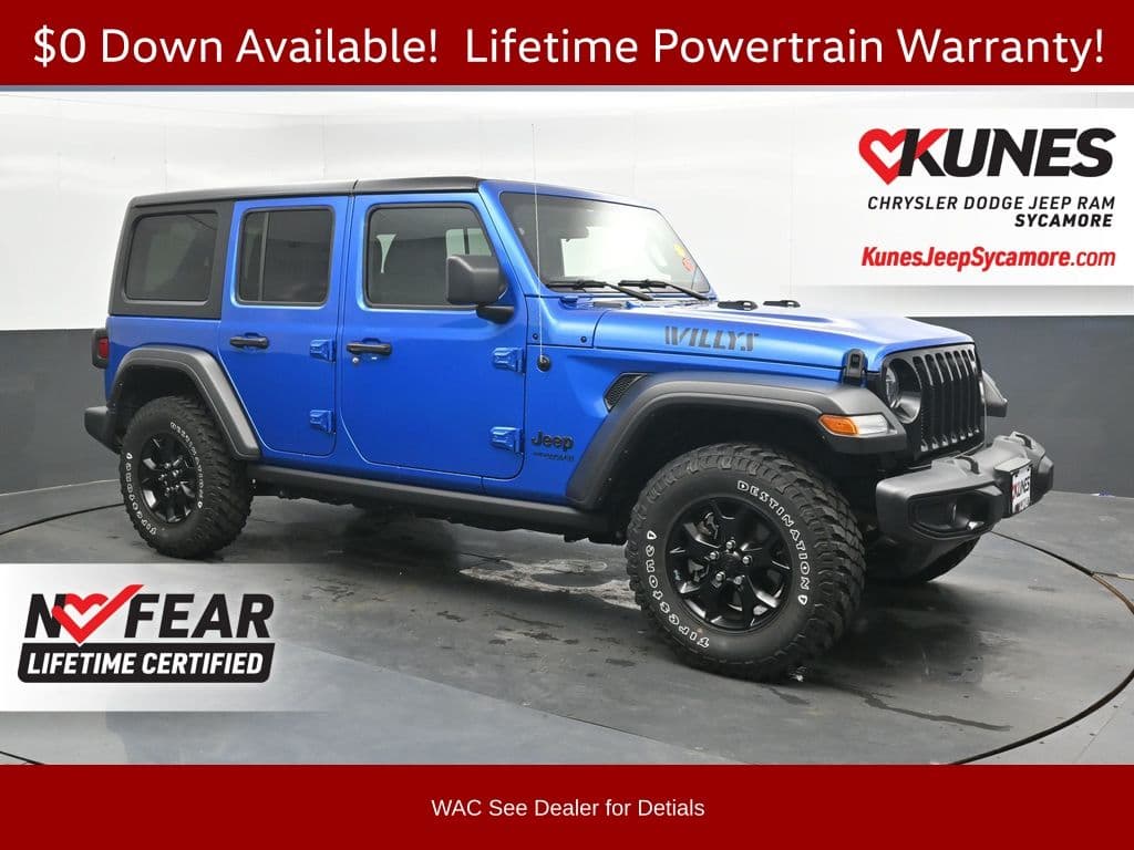 2021 Jeep Wrangler Unlimited Willys — photo 1 of 51