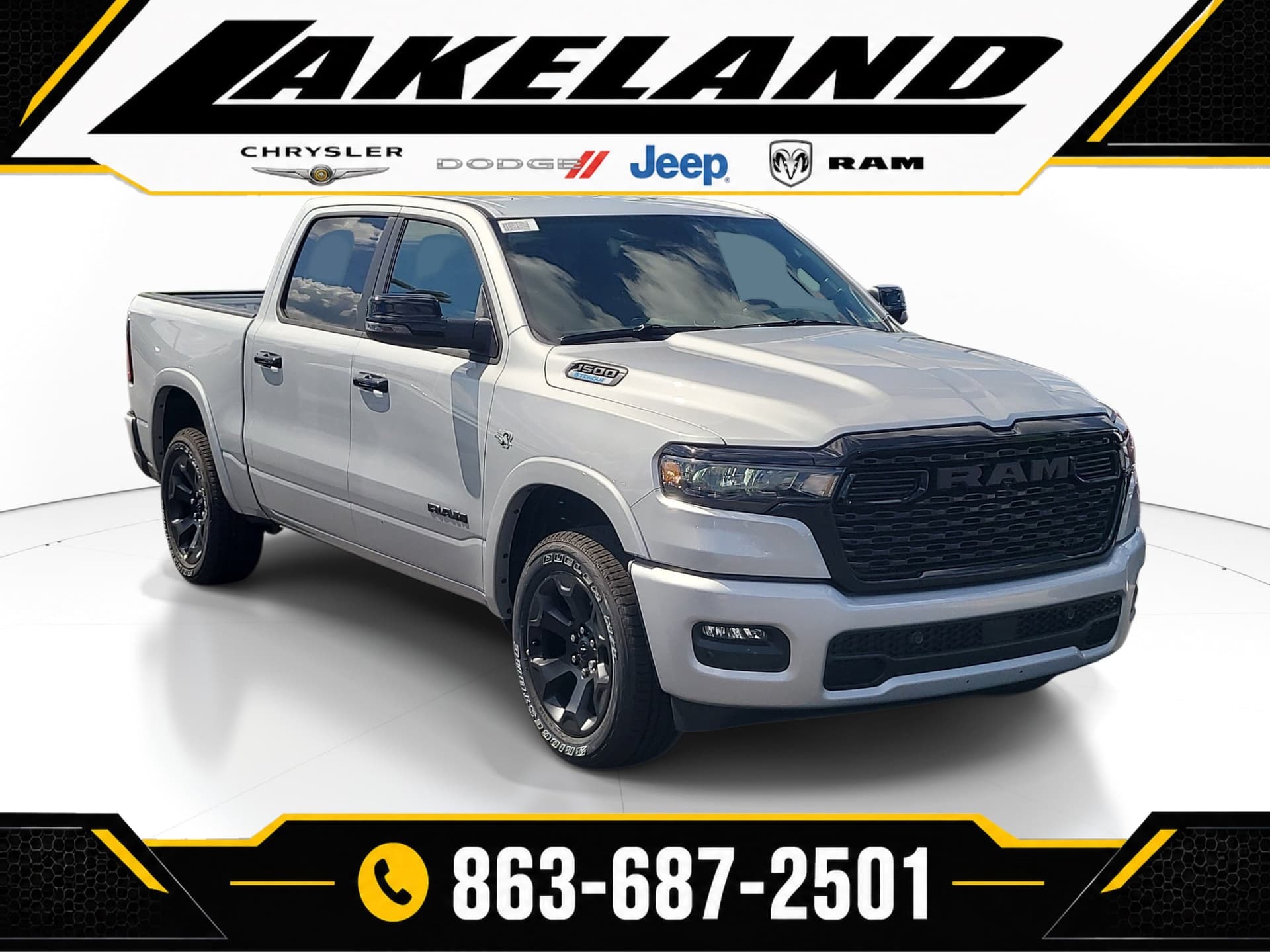 2026 RAM 1500 BIG HORN CREW CAB 4X4 5'7 BOX — photo 1 of 30