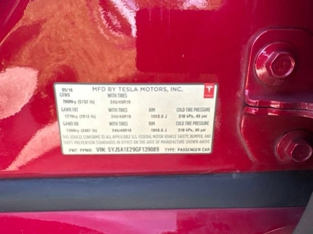 2016 Tesla Model S 75D — photo 1 of 12