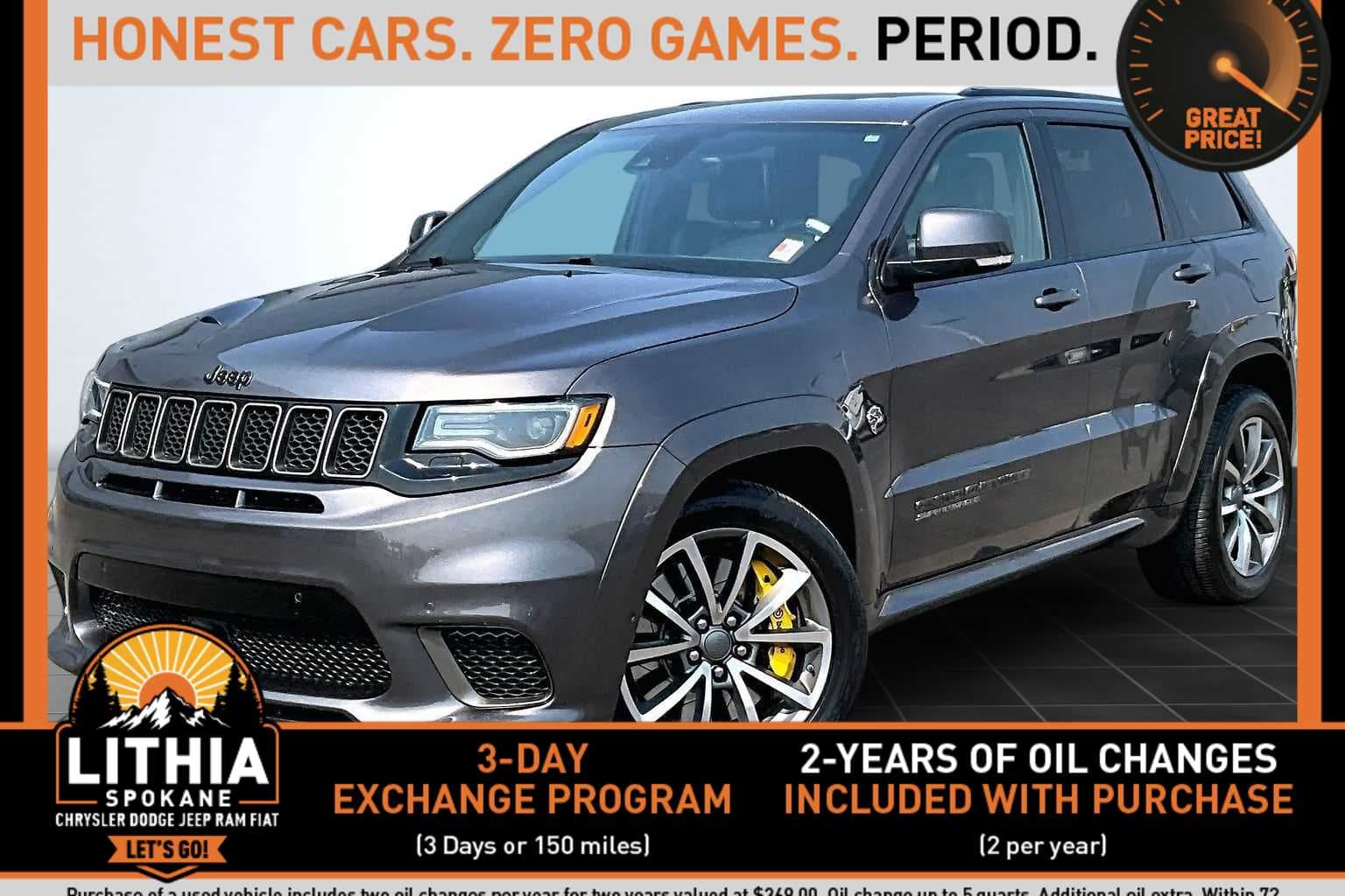 2018 Jeep Grand Cherokee Trackhawk — photo 1 of 36
