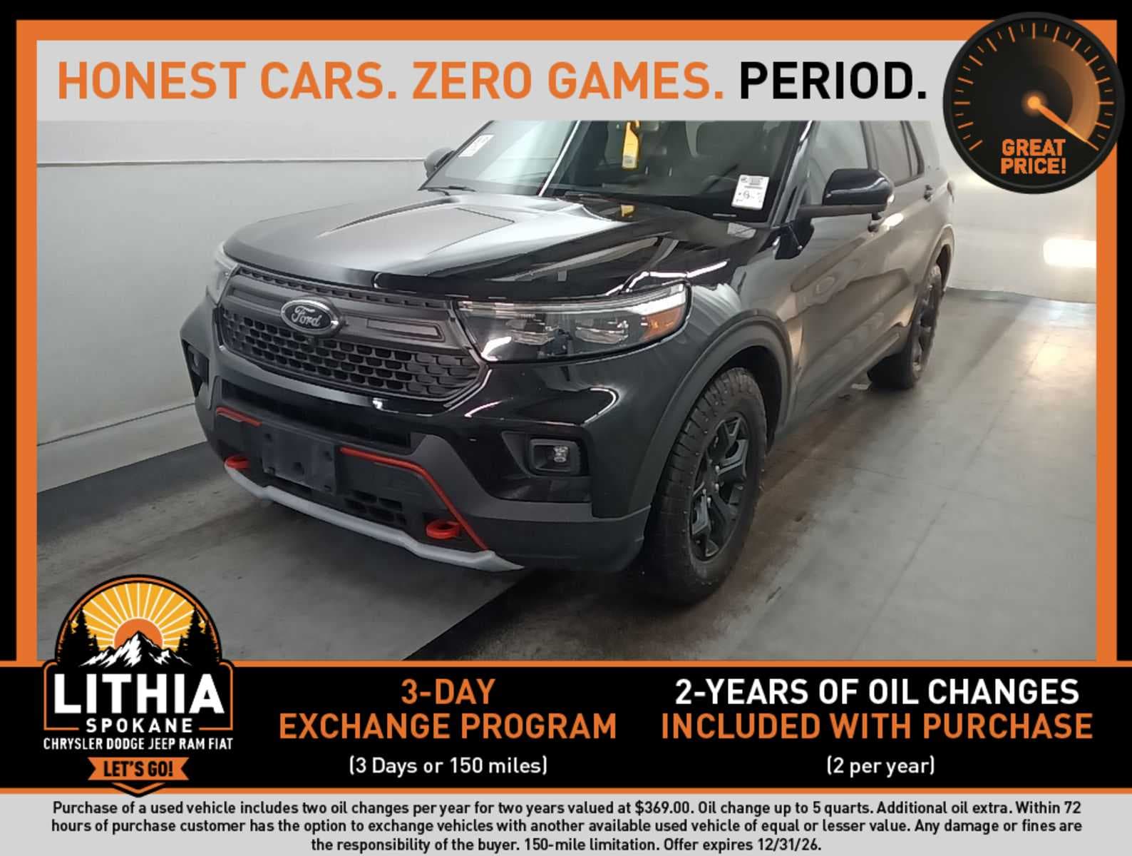2023 Ford Explorer Timberline — photo 1 of 9