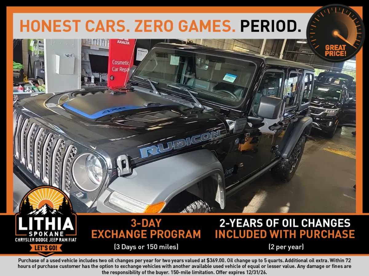 2023 Jeep Wrangler 4xe Rubicon — photo 1 of 8