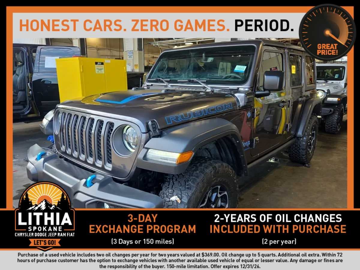 2023 Jeep Wrangler 4xe Rubicon — photo 1 of 8