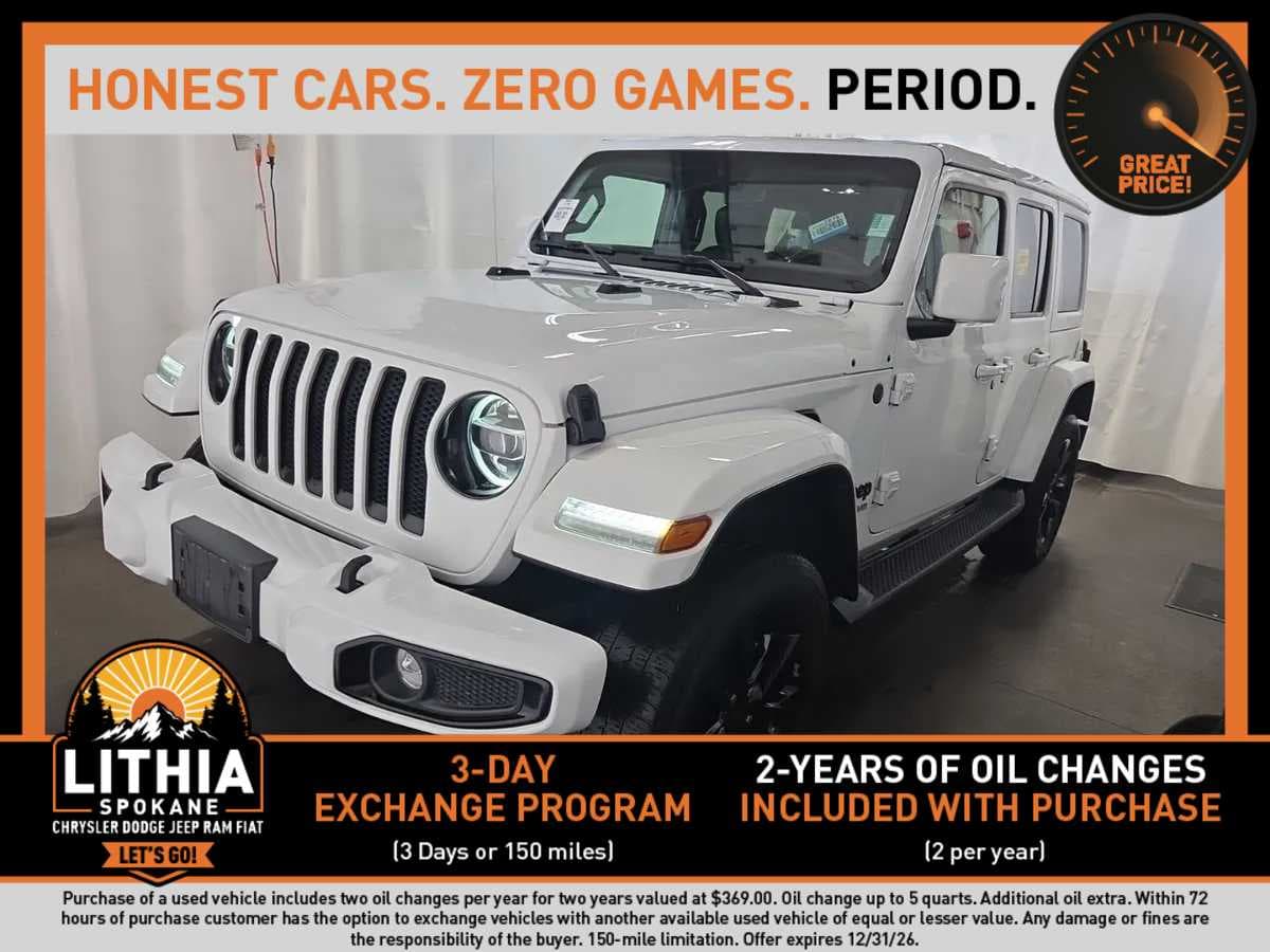 2022 Jeep Wrangler Unlimited High Altitude — photo 1 of 8
