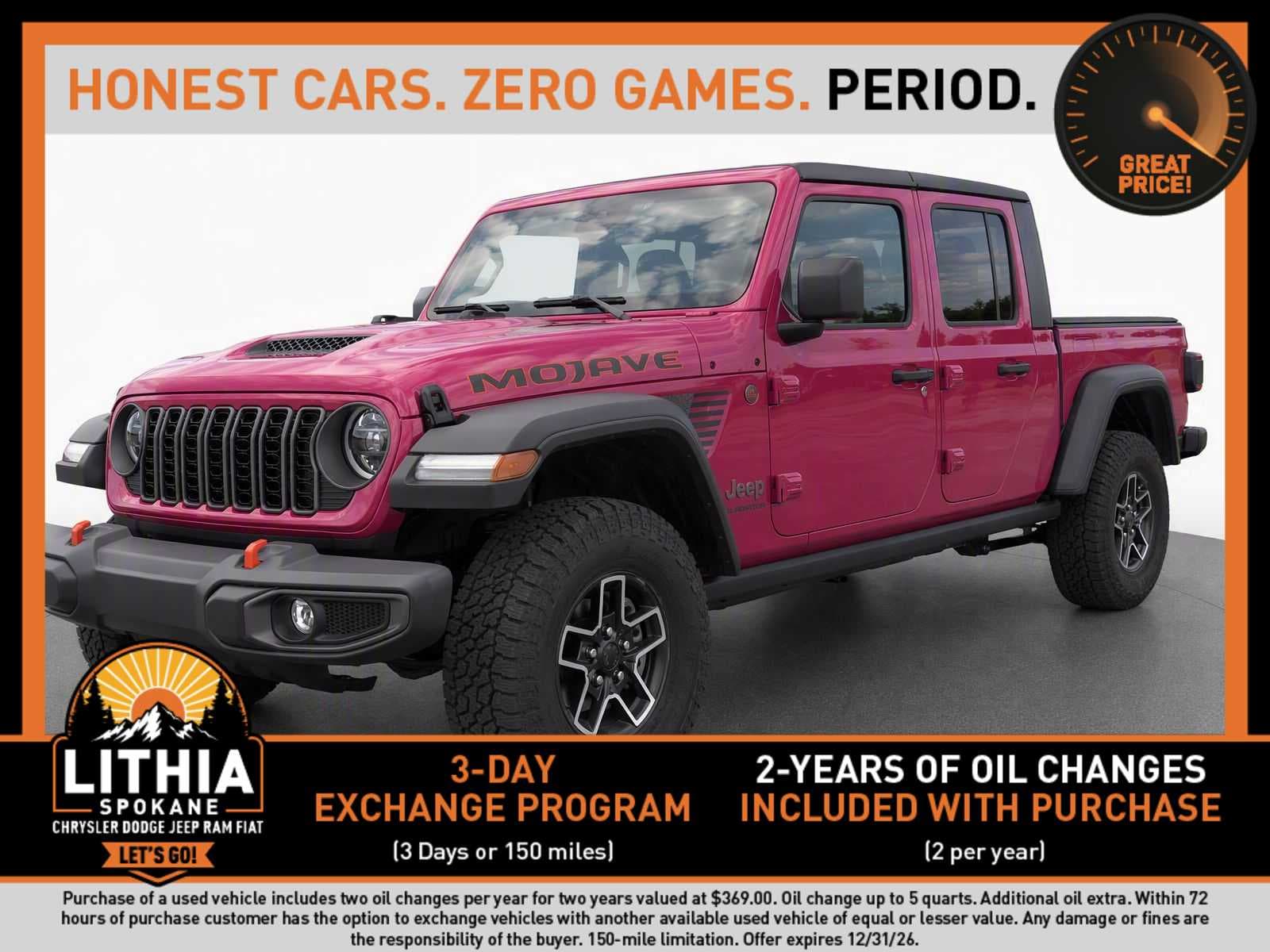 2024 Jeep Gladiator Mojave — photo 1 of 8