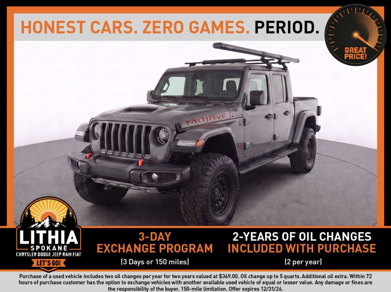 2022 Jeep Gladiator Mojave — photo 1 of 9