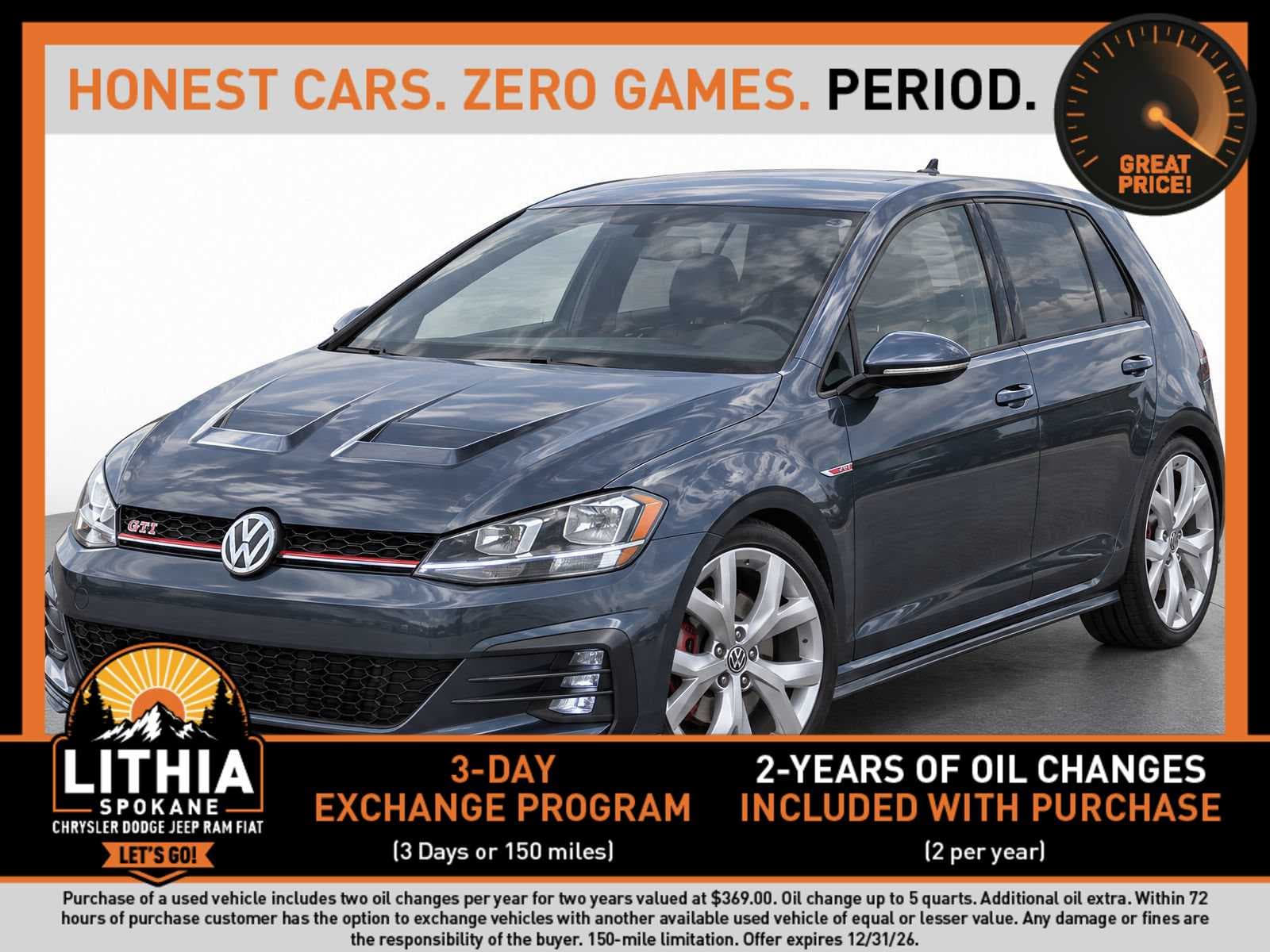 2019 Volkswagen Golf GTI S — photo 1 of 8