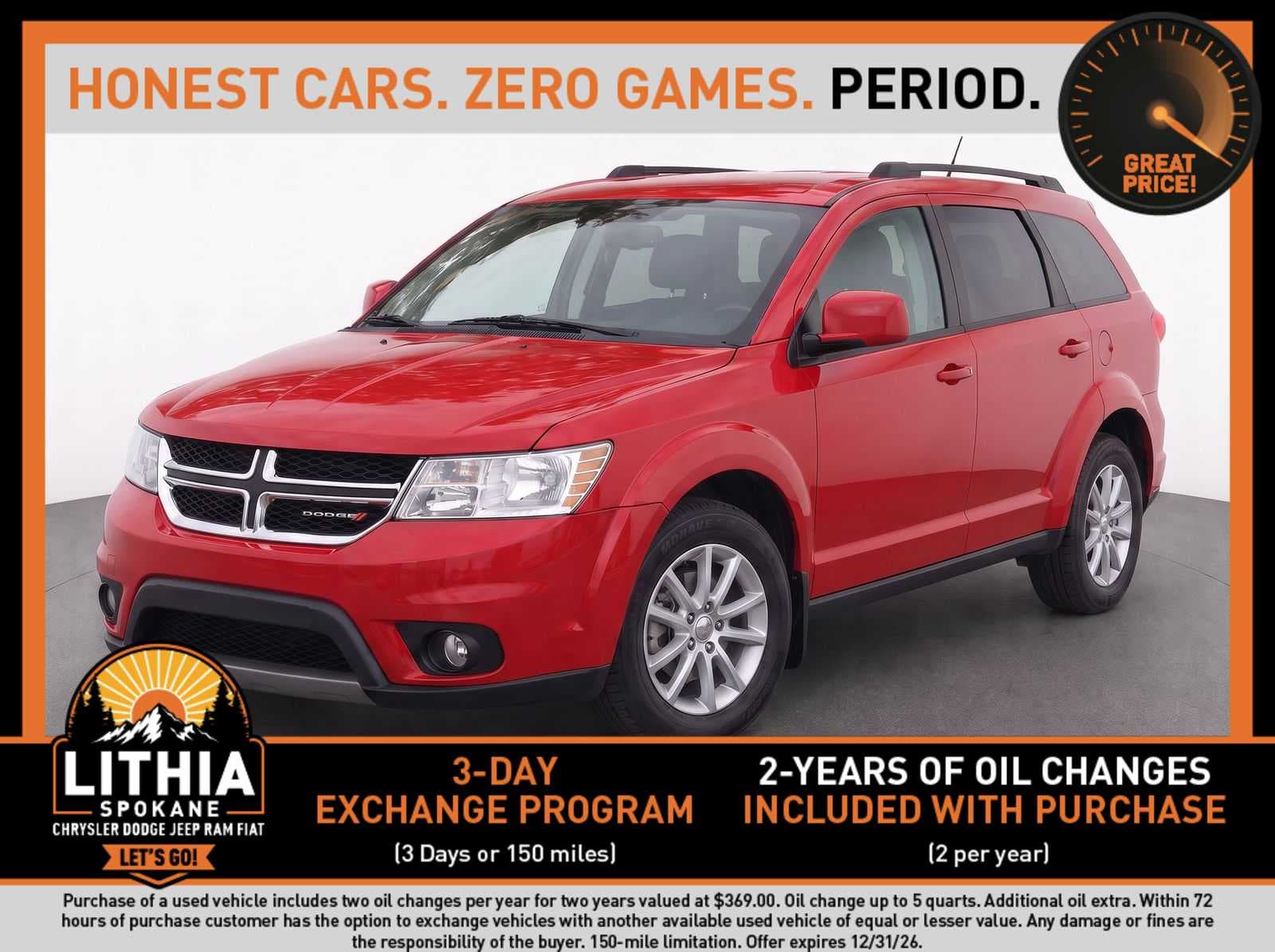 2013 Dodge Journey SXT — photo 1 of 8