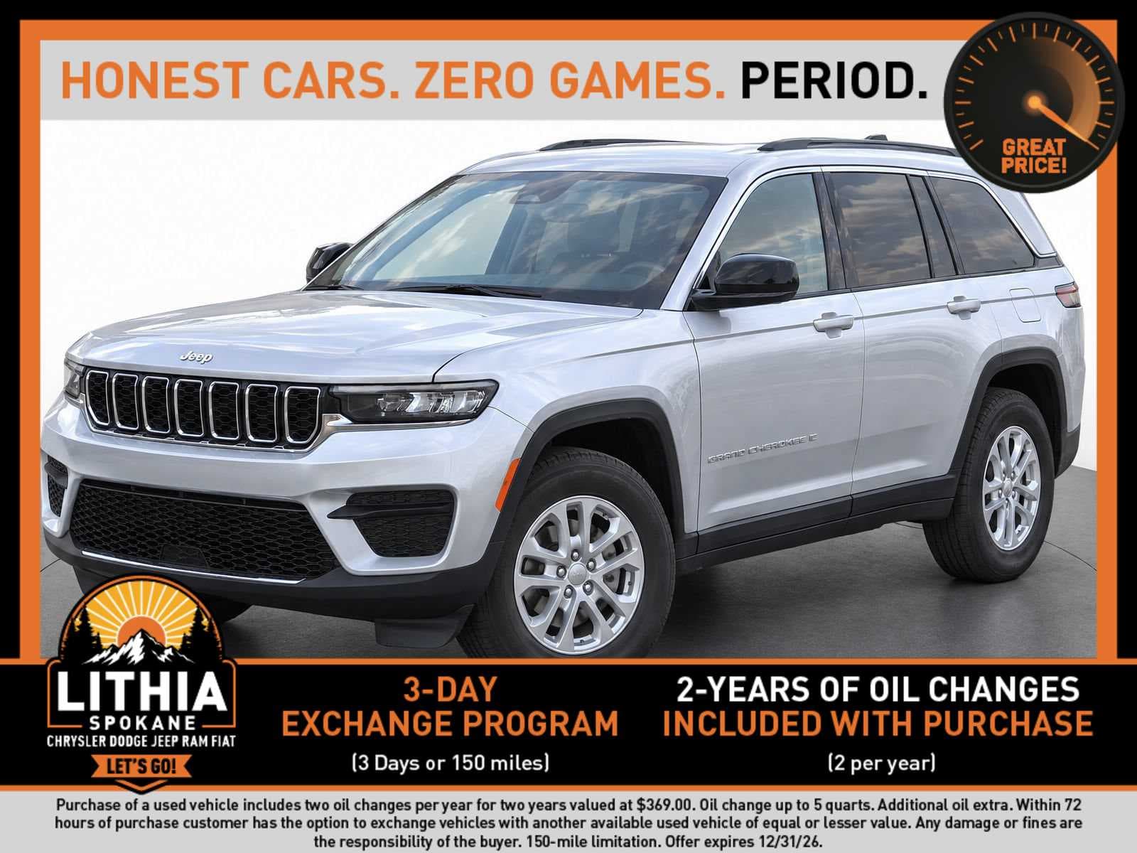 2024 Jeep Grand Cherokee Laredo — photo 1 of 8