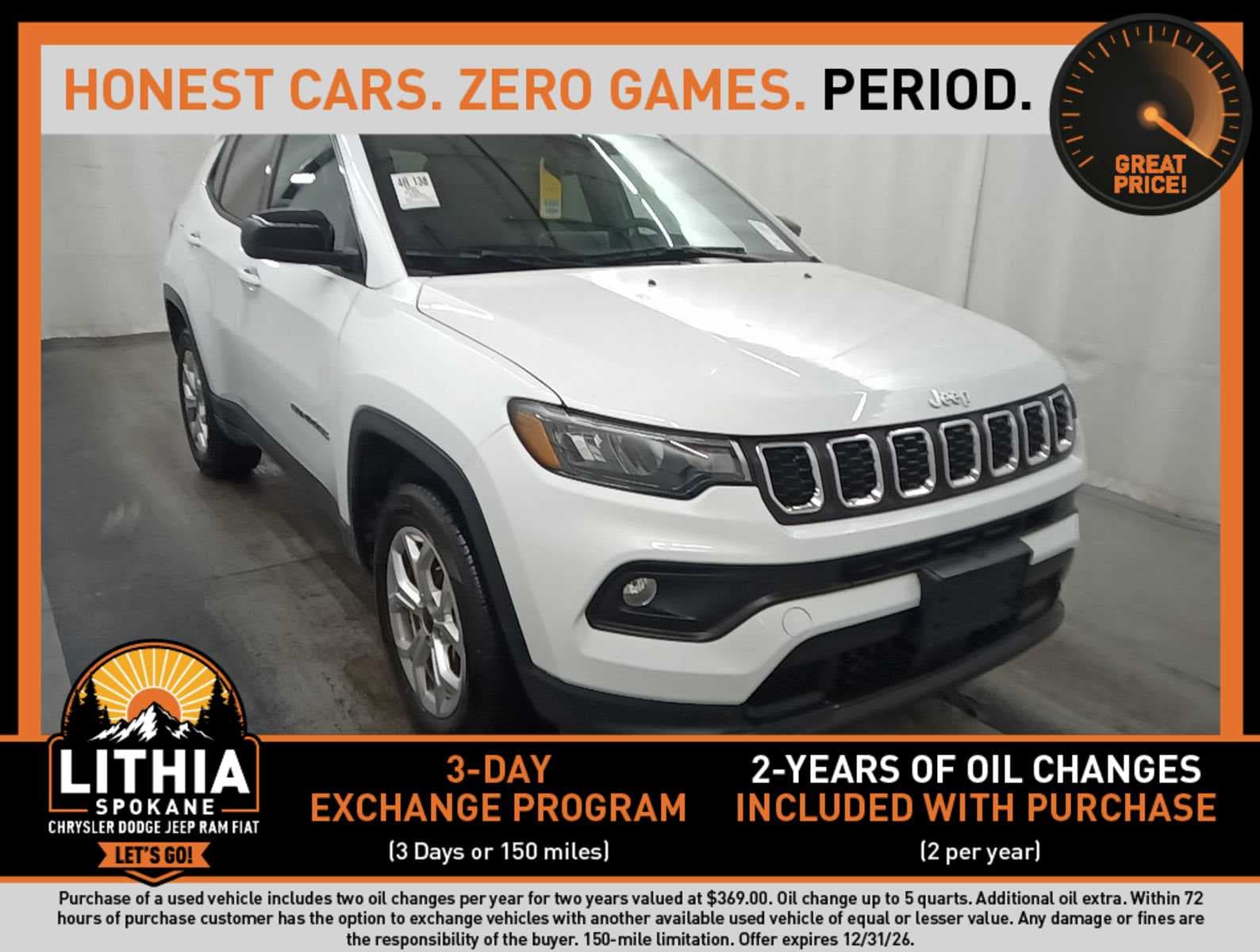 2025 Jeep Compass Latitude — photo 1 of 9