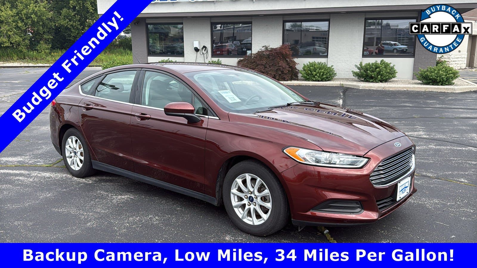 2015 Ford Fusion S — photo 1 of 21
