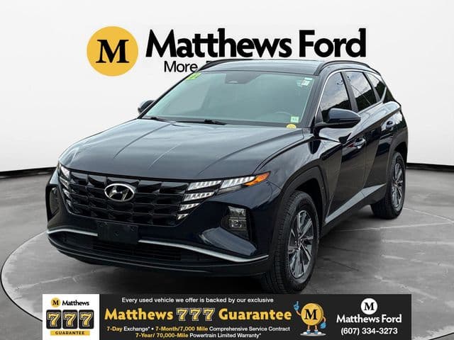 2022 Hyundai Tucson Hybrid Blue — photo 1 of 20