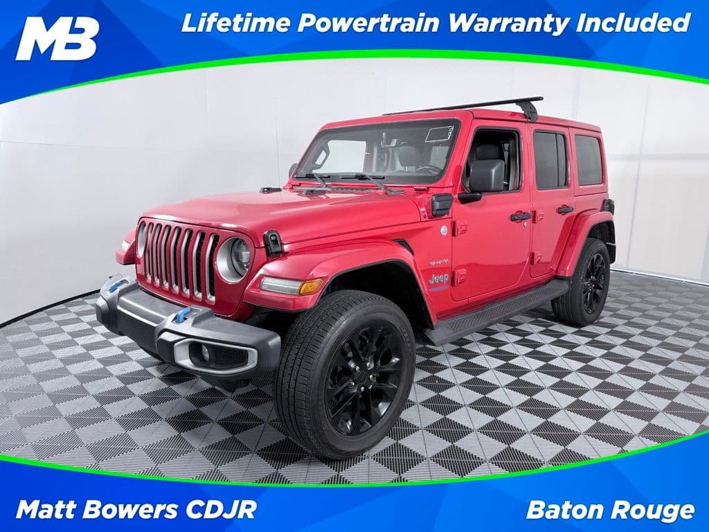 2022 Jeep Wrangler Unlimited 4xe Sahara — photo 1 of 29
