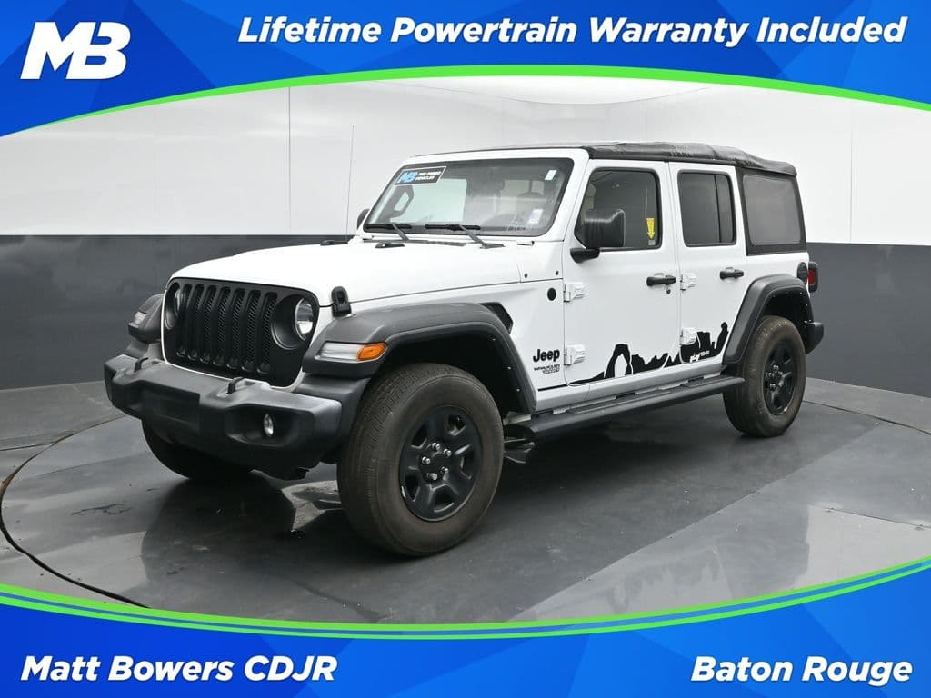 2021 Jeep Wrangler Unlimited Sport — photo 1 of 49