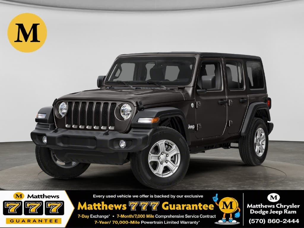 2021 Jeep Wrangler Unlimited Sport — photo 1 of 14