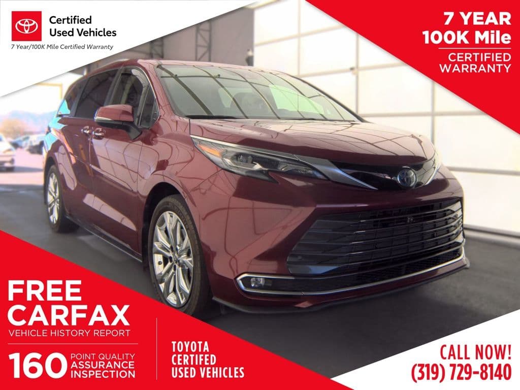 2024 Toyota Sienna Platinum — photo 1 of 16