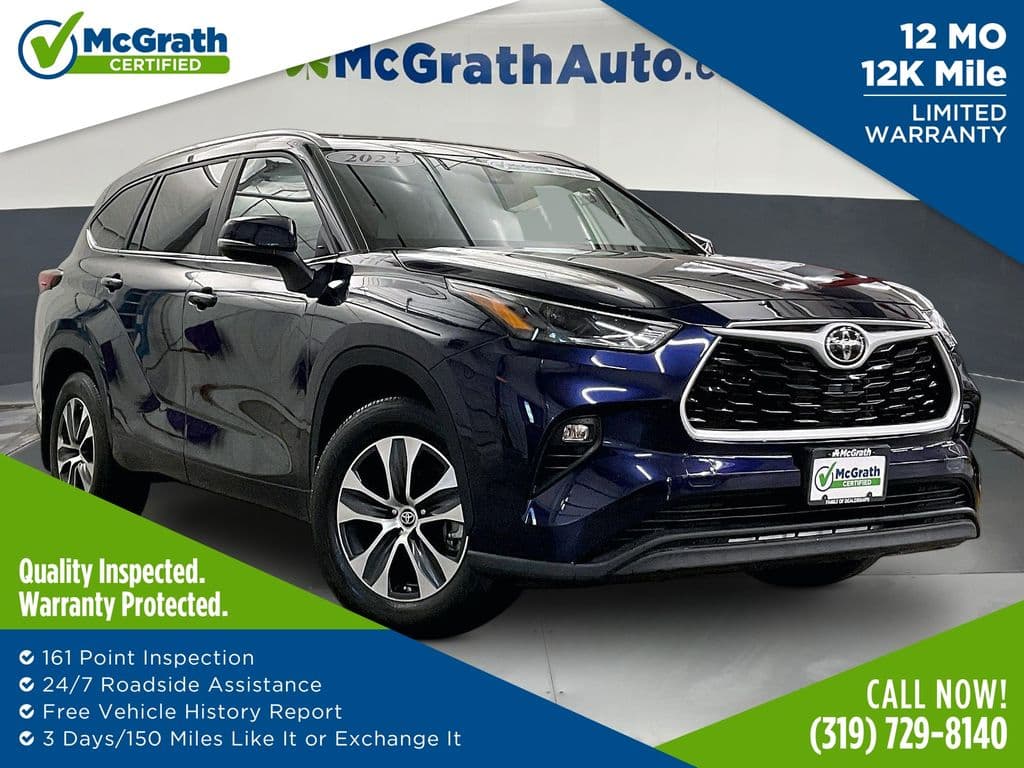 2023 Toyota Highlander XLE — photo 1 of 40