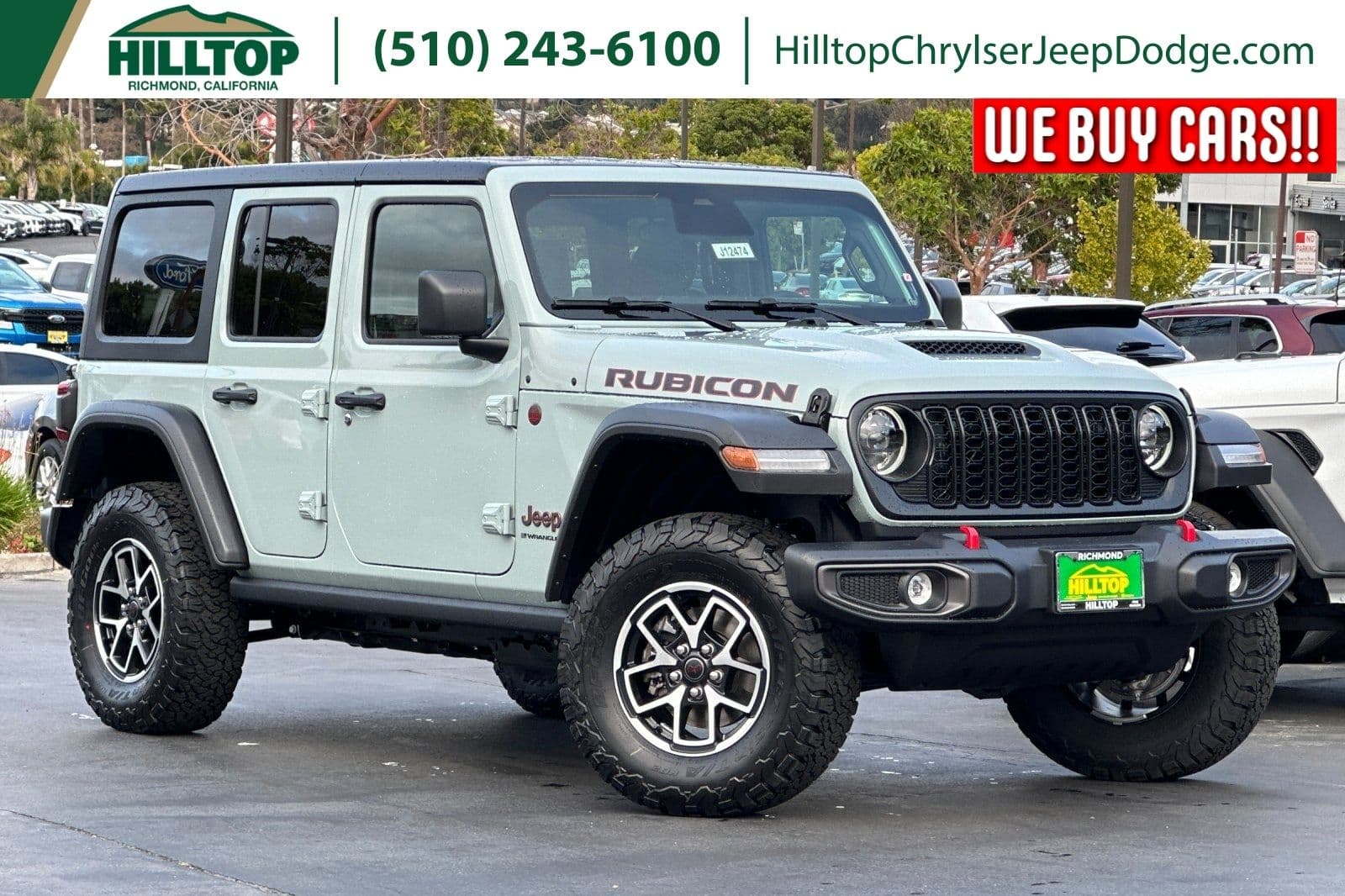 2026 Jeep Wrangler 4-DOOR RUBICON — photo 1 of 36