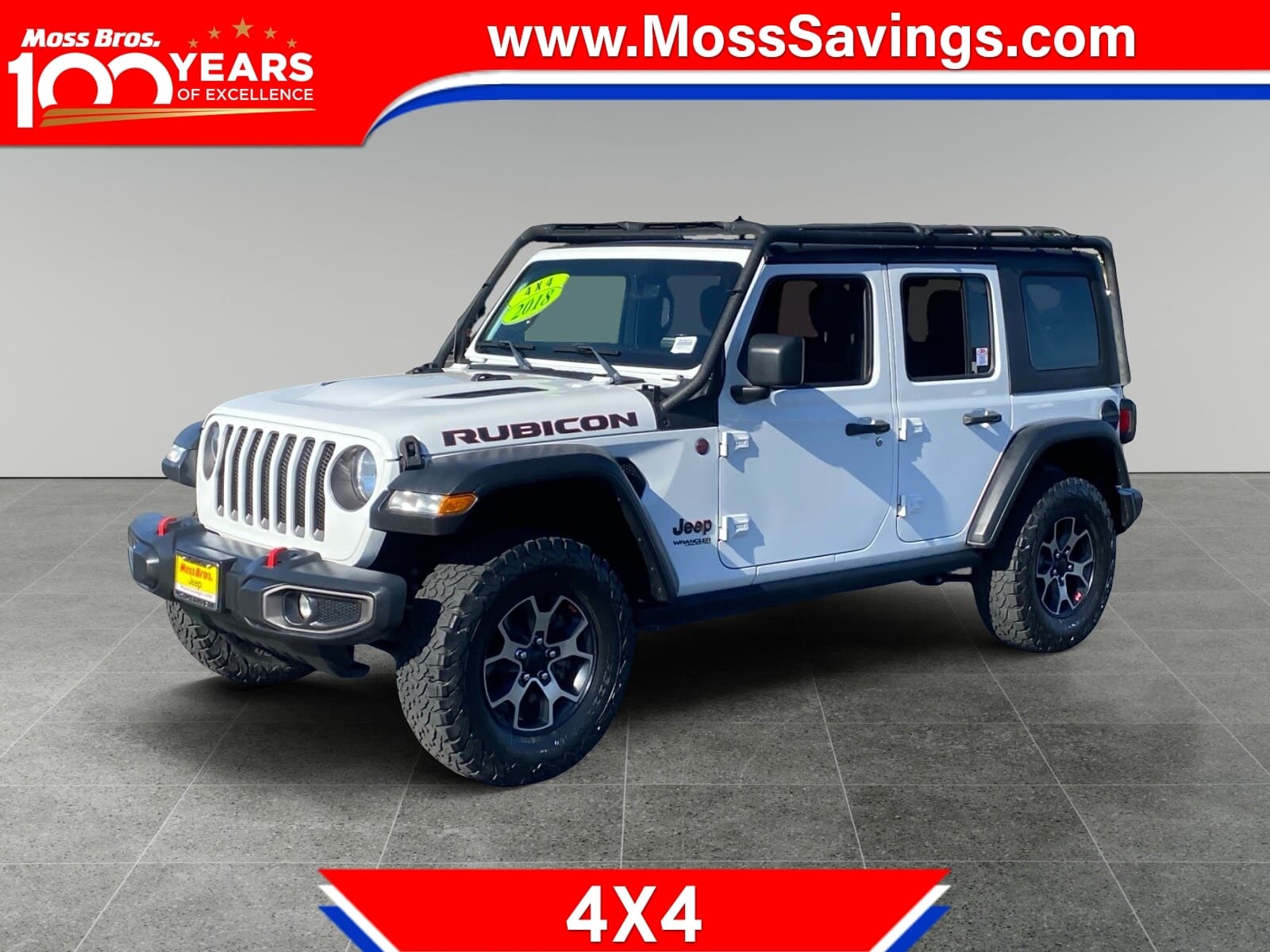 2018 Jeep Wrangler Unlimited Rubicon 4x4 — photo 1 of 15