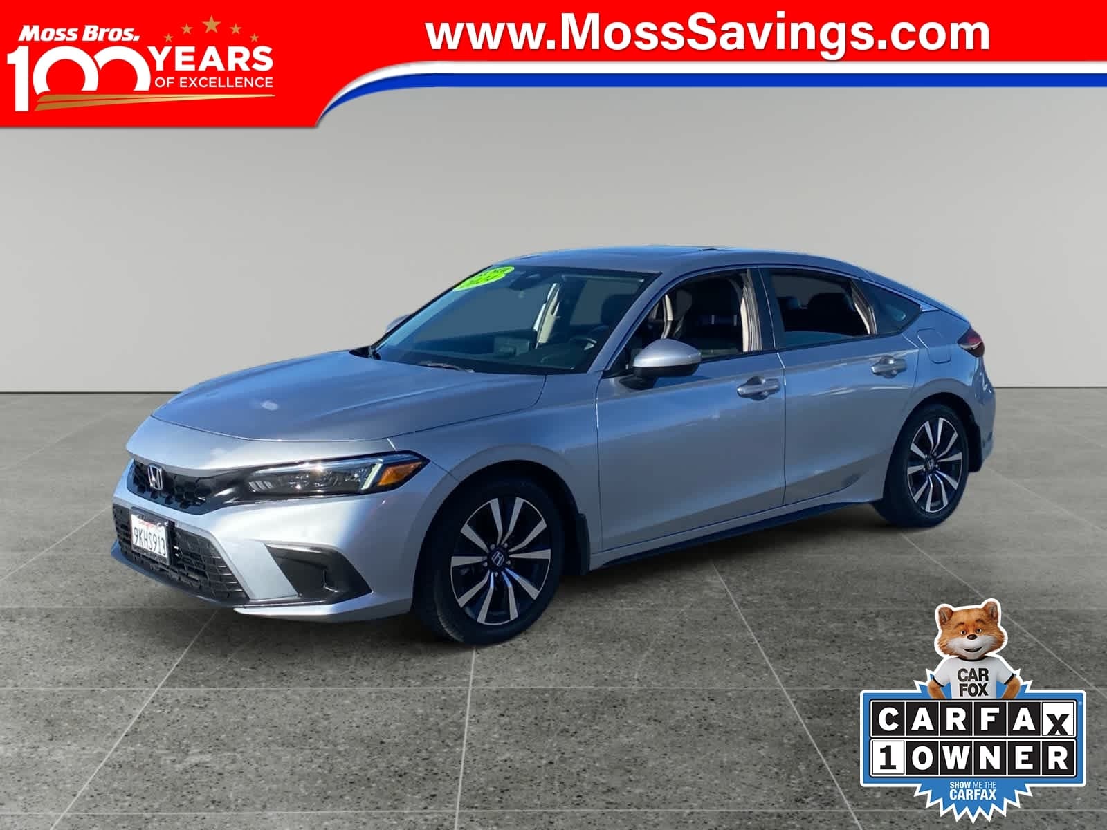 2024 Honda Civic EX-L — photo 1 of 15