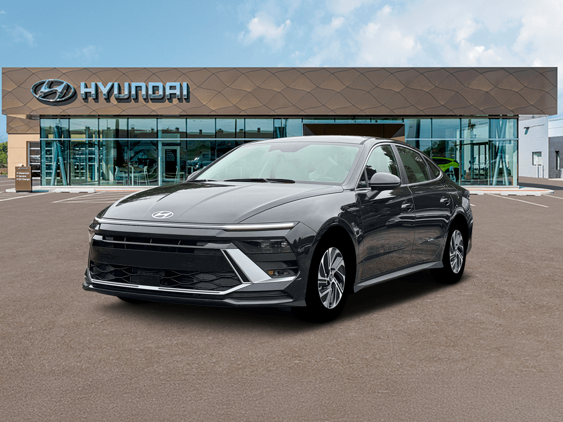 2026 Hyundai Sonata Hybrid Blue — photo 1 of 19