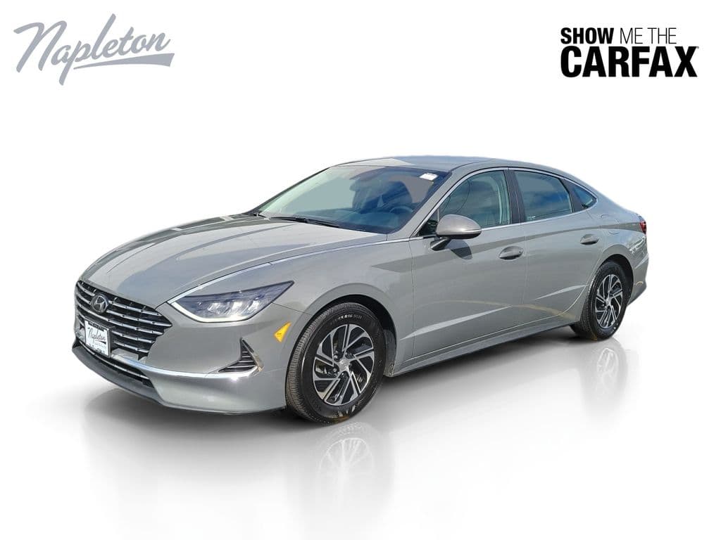2023 Hyundai Sonata Hybrid Blue — photo 1 of 30