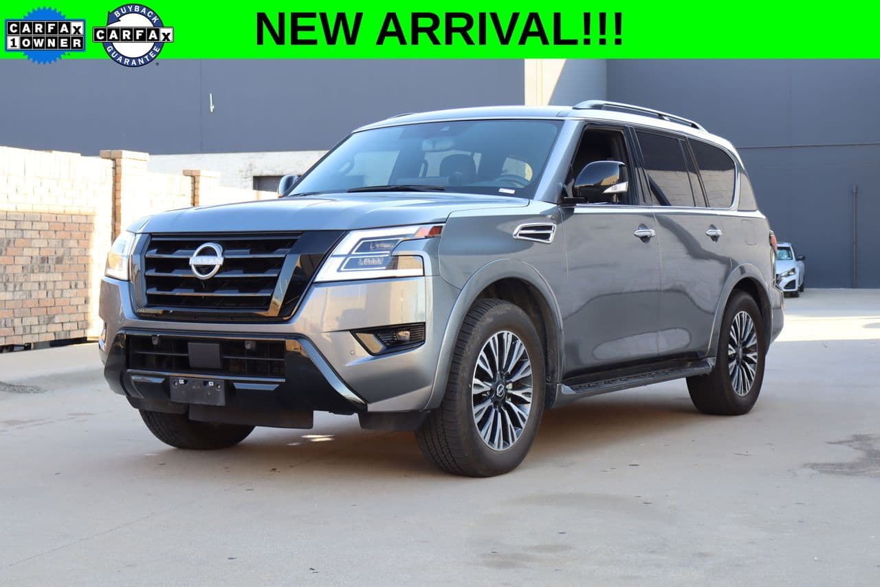 2024 Nissan Armada SL w/Midnightedition/CaptainSchairspkg — photo 1 of 34