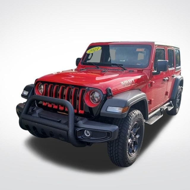 2021 Jeep Wrangler Unlimited Sport — photo 1 of 10