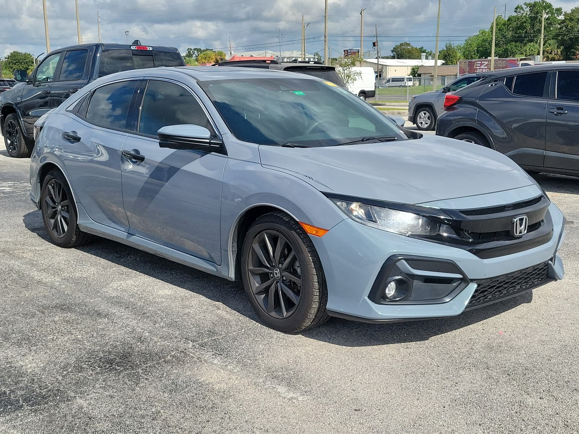 2021 Honda Civic Hatchback EX — photo 1 of 11