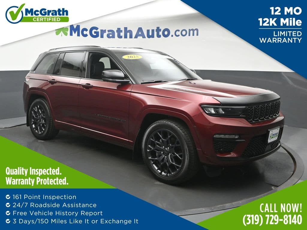 2025 Jeep Grand Cherokee Summit — photo 1 of 26