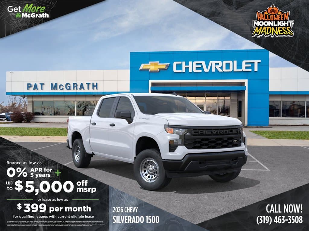 2026 Chevrolet Silverado 1500 Work Truck — photo 1 of 28