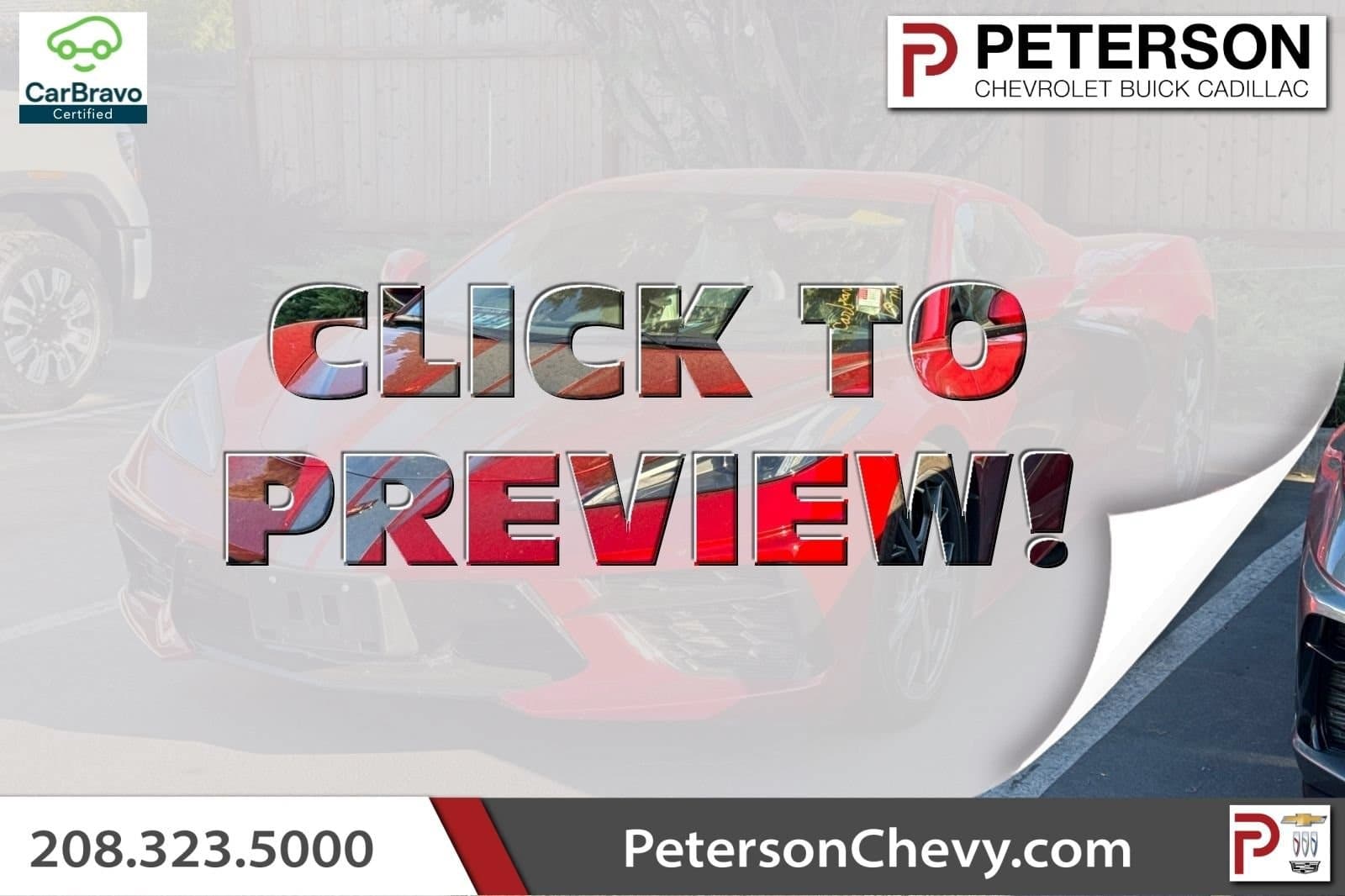 2023 Chevrolet Corvette 2LT — photo 1 of 3
