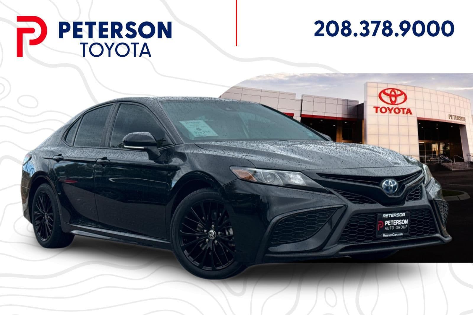 2022 Toyota Camry Hybrid Nightshade — photo 1 of 25