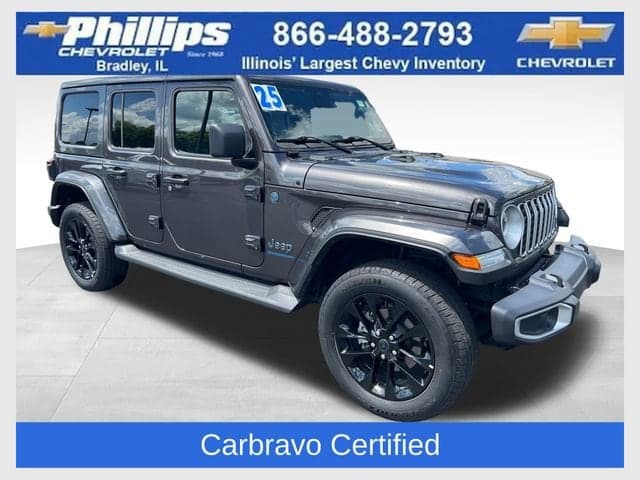 2025 Jeep Wrangler 4xe Sahara — photo 1 of 27