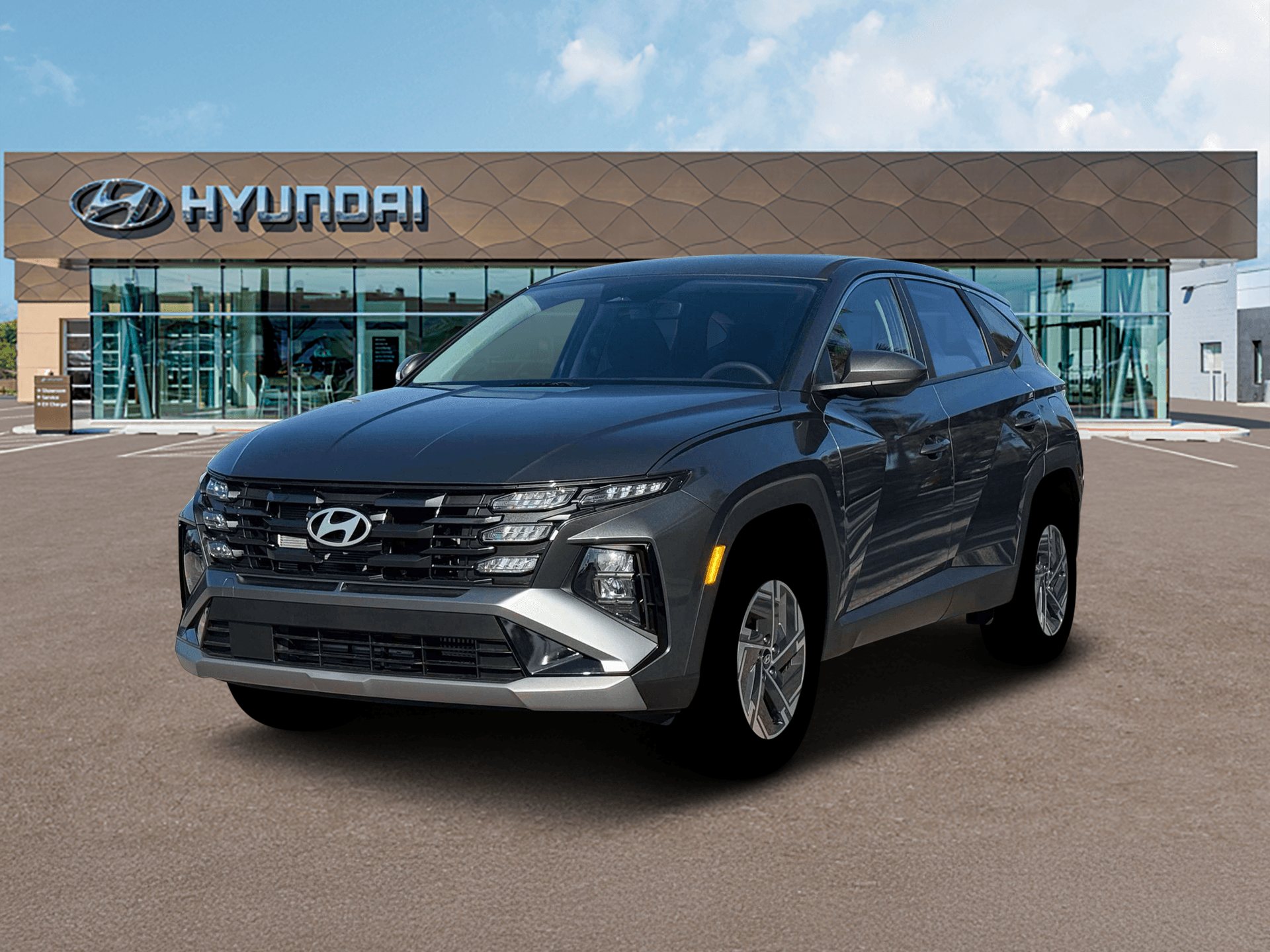 2026 Hyundai Tucson Hybrid Blue — photo 1 of 19