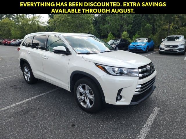 2019 Toyota Highlander Limited V6 — photo 1 of 34