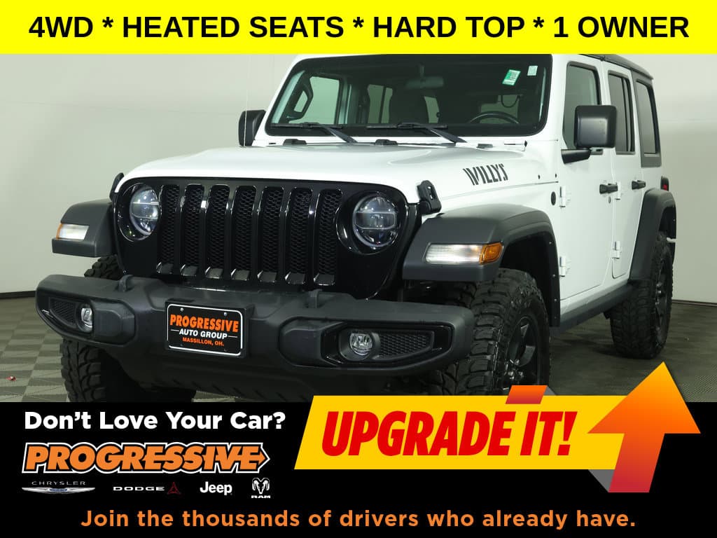2022 Jeep Wrangler Unlimited Willys — photo 1 of 27