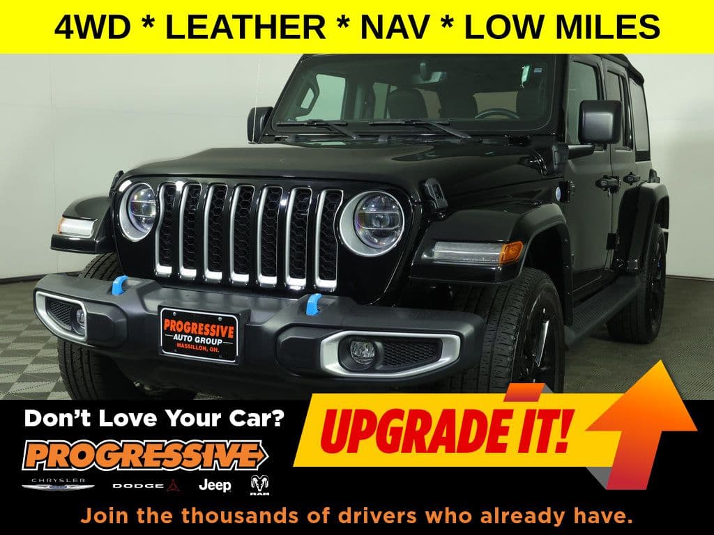 2022 Jeep Wrangler Unlimited Sahara 4xe — photo 1 of 30