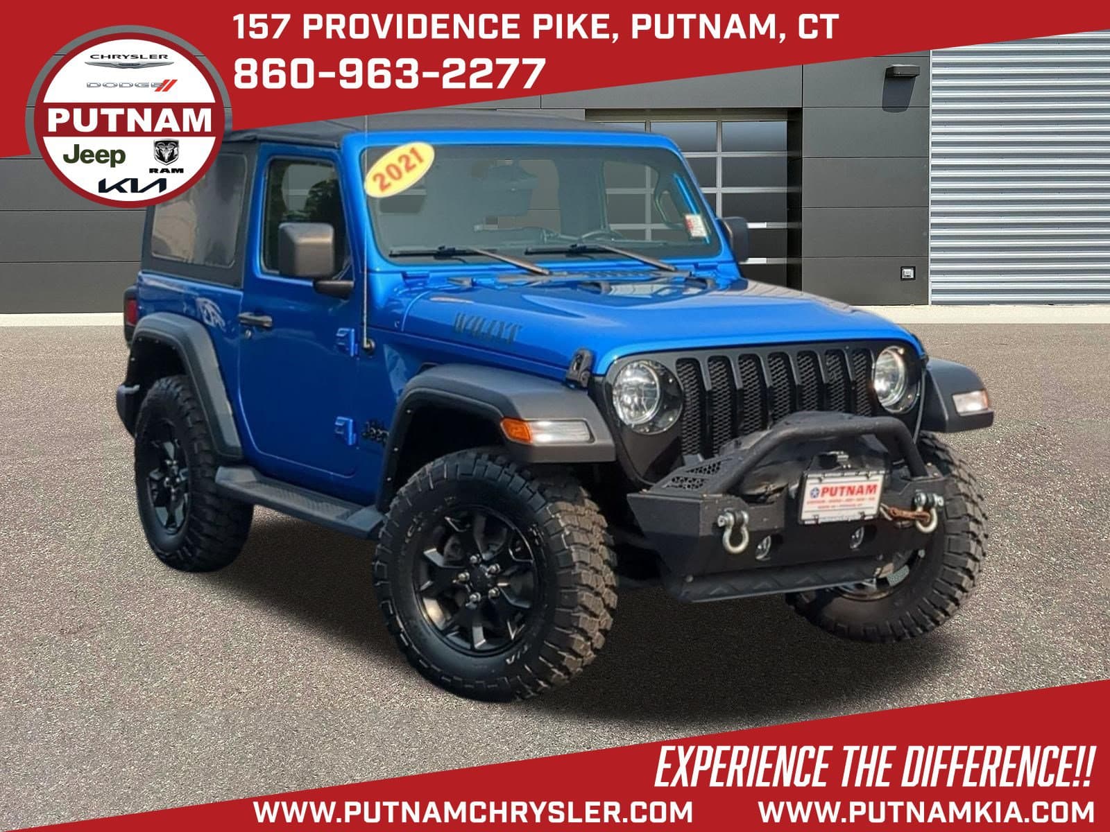 2021 Jeep Wrangler Willys Sport — photo 1 of 22