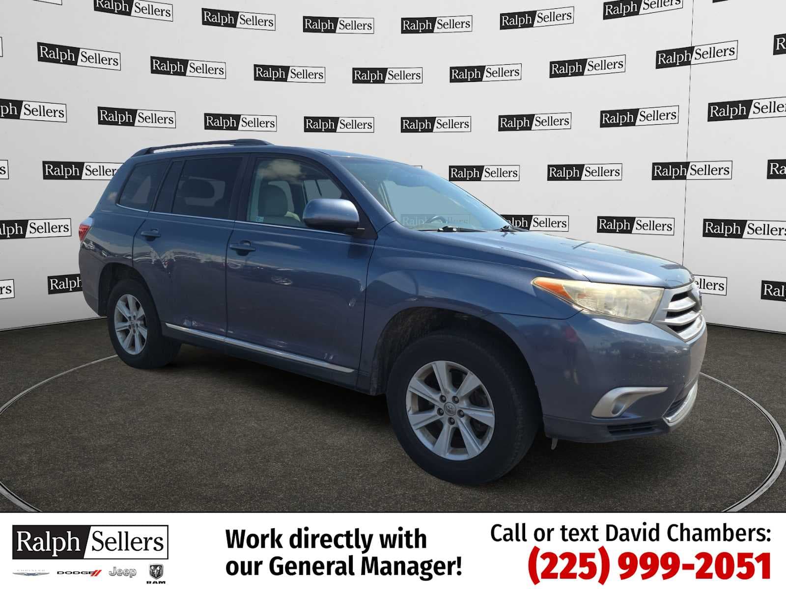 2013 Toyota Highlander SE — photo 1 of 10