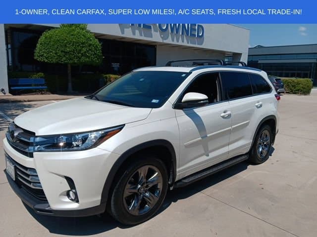 2018 Toyota Highlander Limited — photo 1 of 11