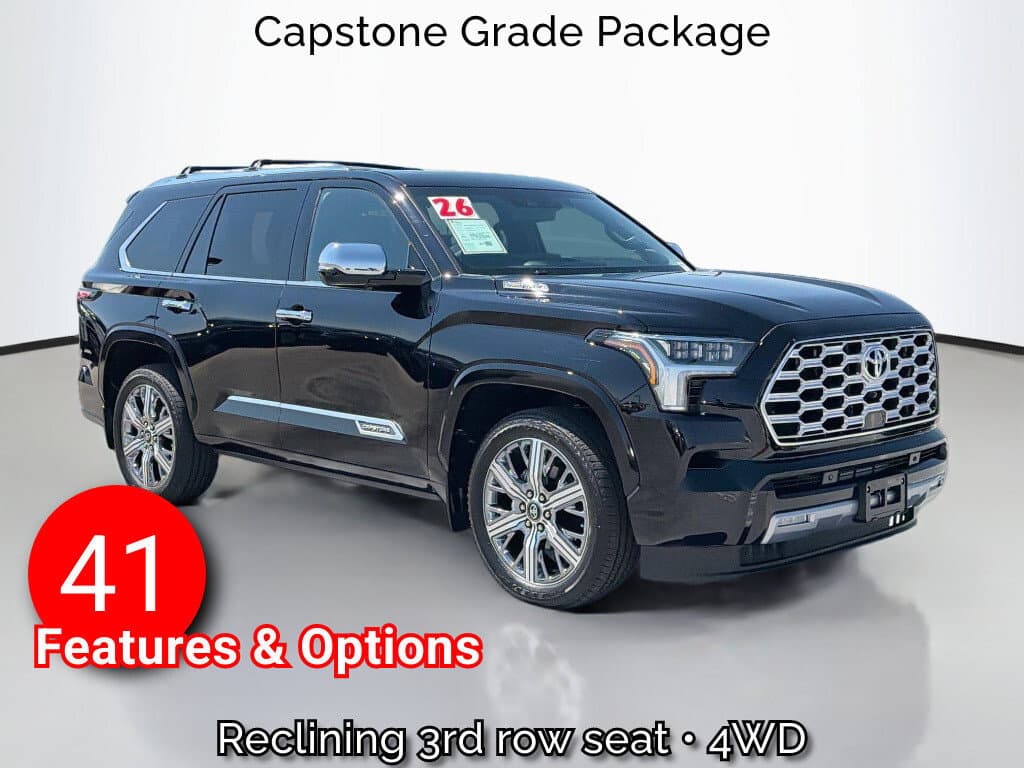 2026 Toyota Sequoia Capstone — photo 1 of 46