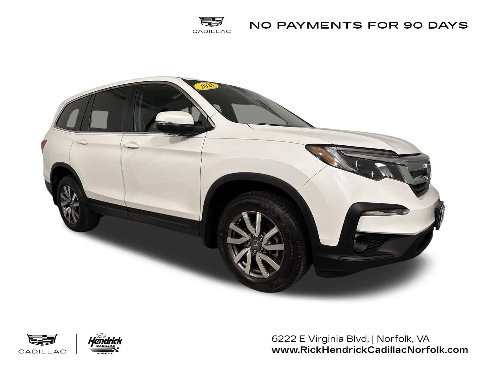 2021 Honda Pilot EX-L — photo 1 of 37