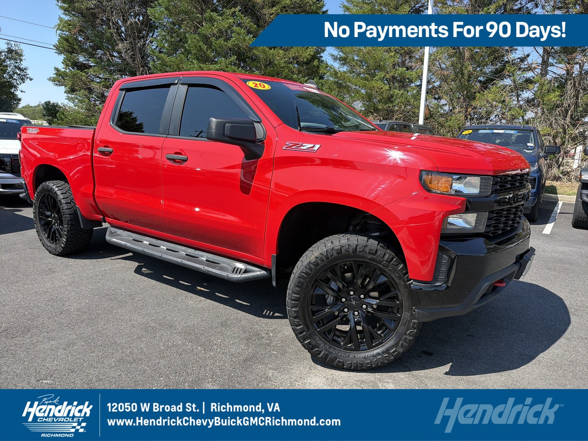 2020 Chevrolet Silverado 1500 Custom Trail Boss — photo 1 of 38