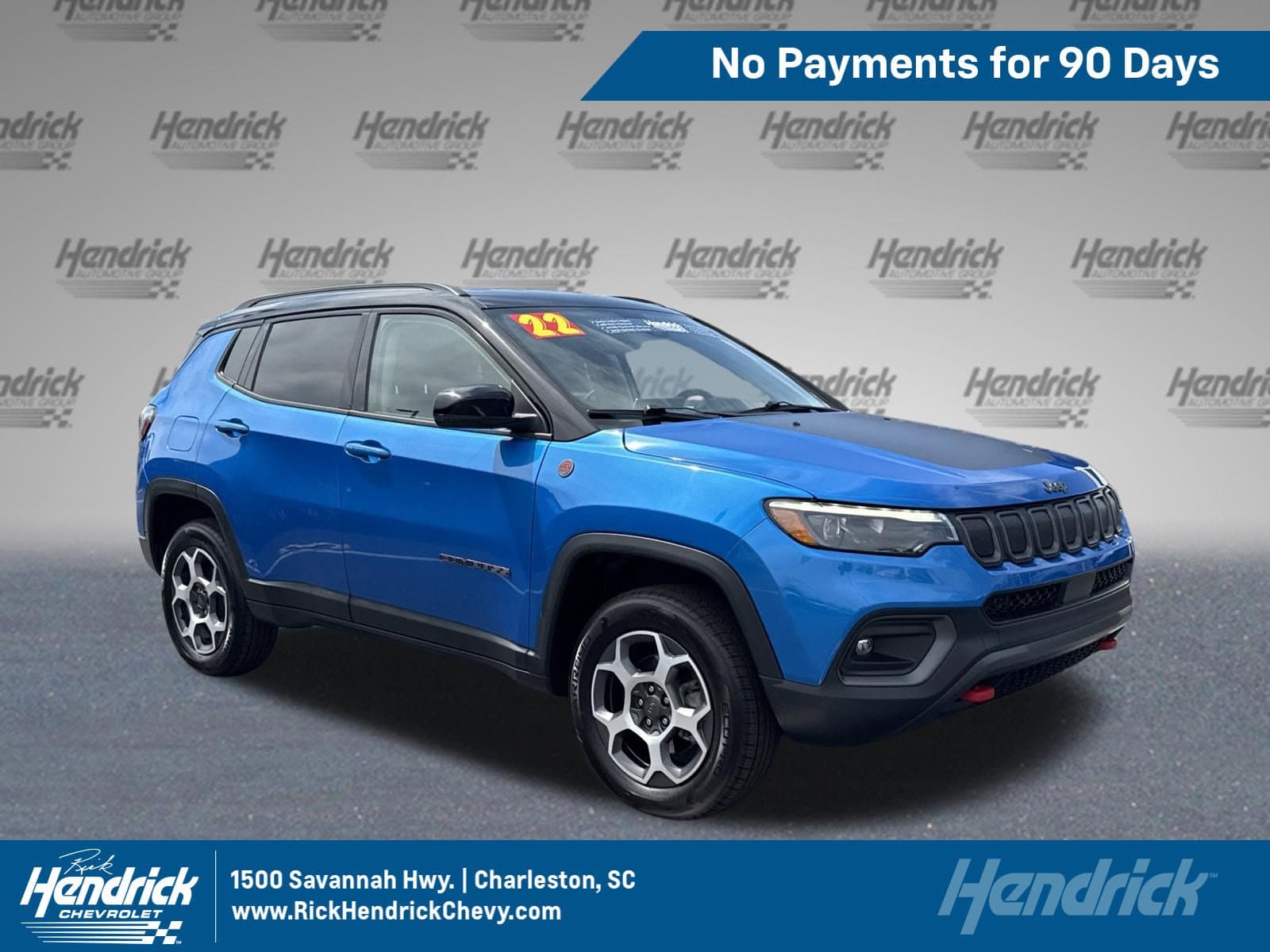 2022 Jeep Compass Trailhawk — photo 1 of 36