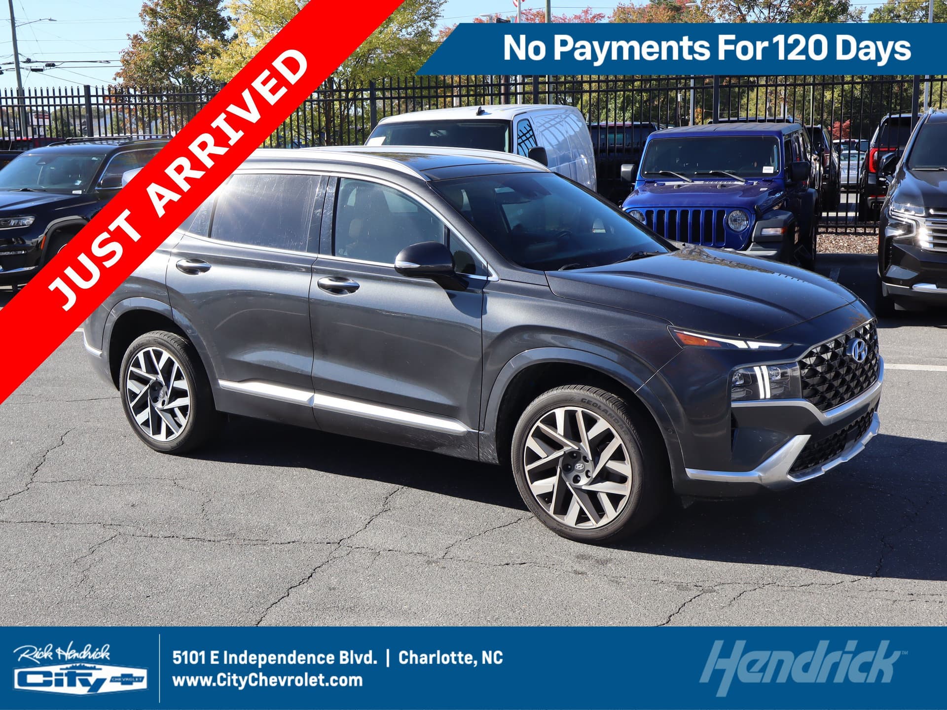 2021 Hyundai Santa Fe Calligraphy — photo 1 of 23